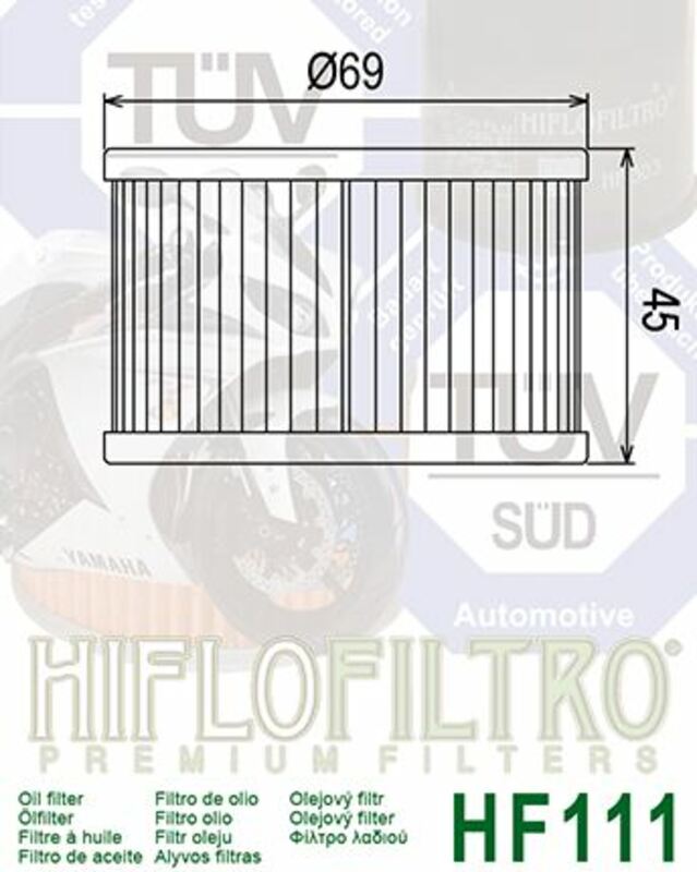 HIFLOFILTRO Ölfilter - HF111