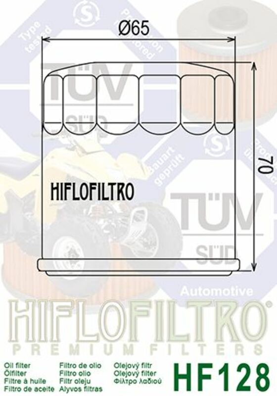 HIFLOFILTRO Ölfilter - HF128