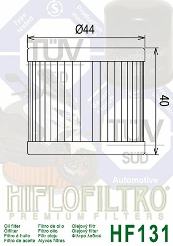 HIFLOFILTRO Ölfilter - HF131
