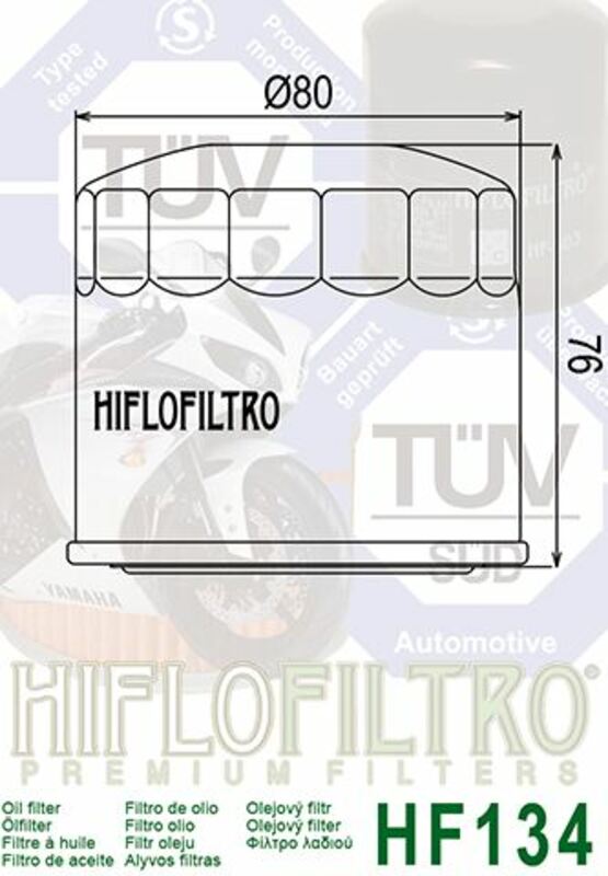 HIFLOFILTRO Ölfilter - HF134