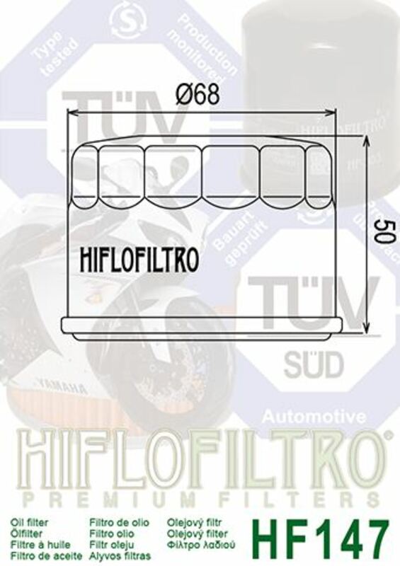 HIFLOFILTRO Ölfilter - HF147