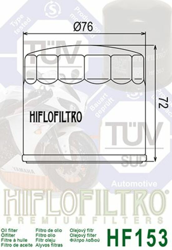 HIFLOFILTRO Ölfilter - HF153