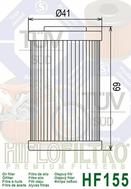 HIFLOFILTRO Ölfilter - HF155