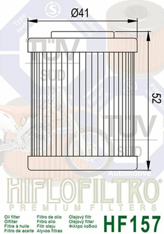 HIFLOFILTRO Ölfilter - HF157