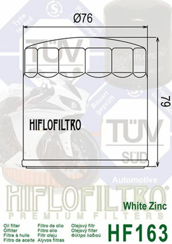 HIFLOFILTRO Ölfilter - HF163