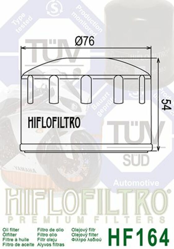 HIFLOFILTRO Ölfilter - HF164