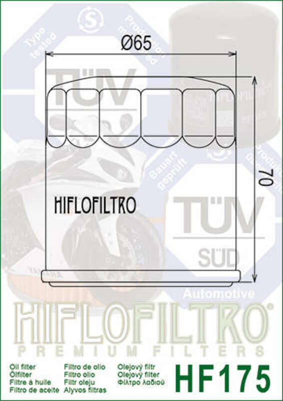HIFLOFILTRO Ölfilter - HF175