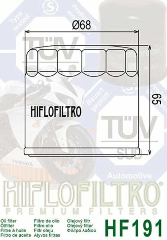 HIFLOFILTRO Ölfilter - HF191