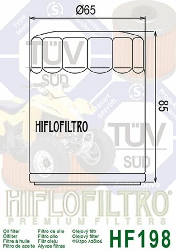 HIFLOFILTRO Ölfilter - HF198