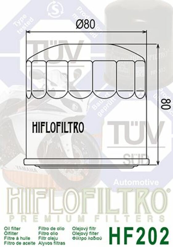 HIFLOFILTRO Ölfilter - HF202