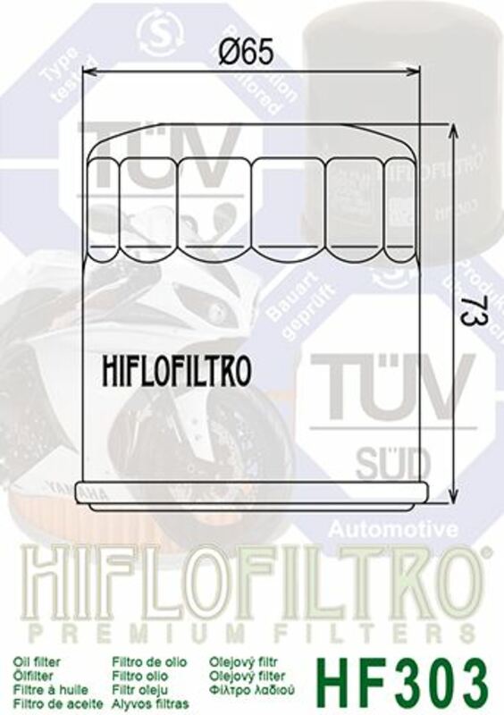 HIFLOFILTRO Racing Ölfilter - HF303RC