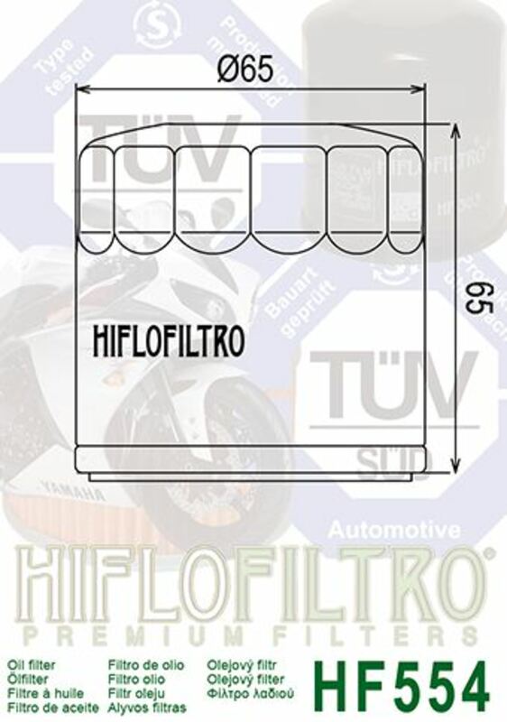 HIFLOFILTRO Ölfilter - HF554
