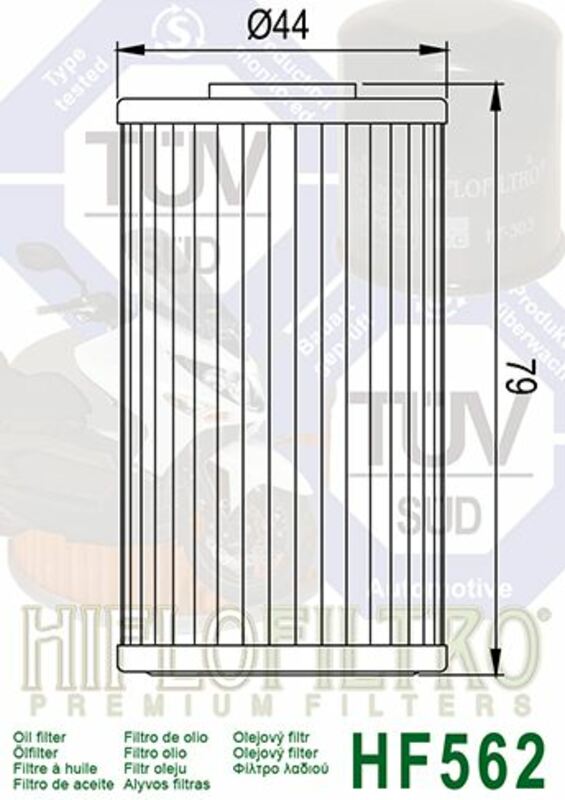 HIFLOFILTRO Ölfilter - HF562