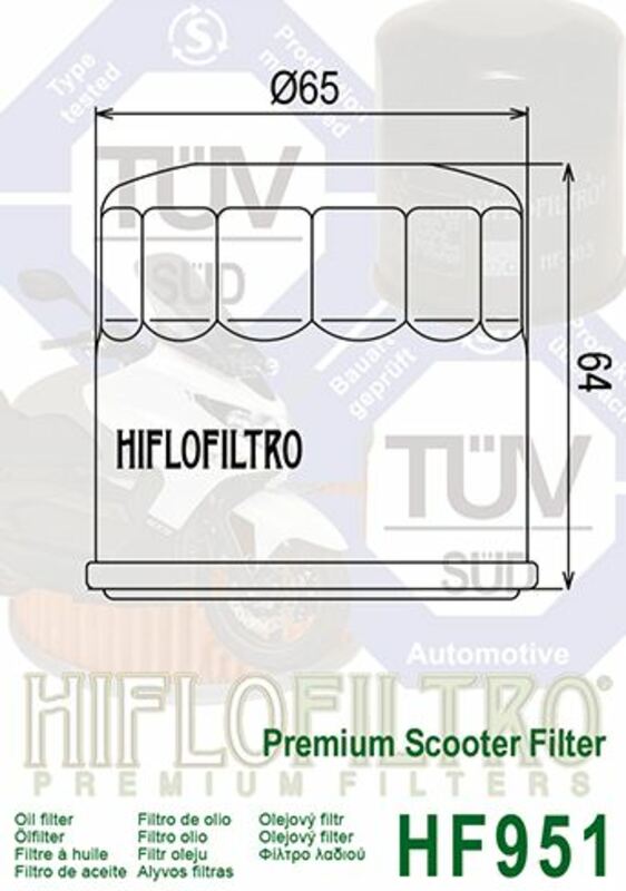 HIFLOFILTRO Ölfilter - HF951