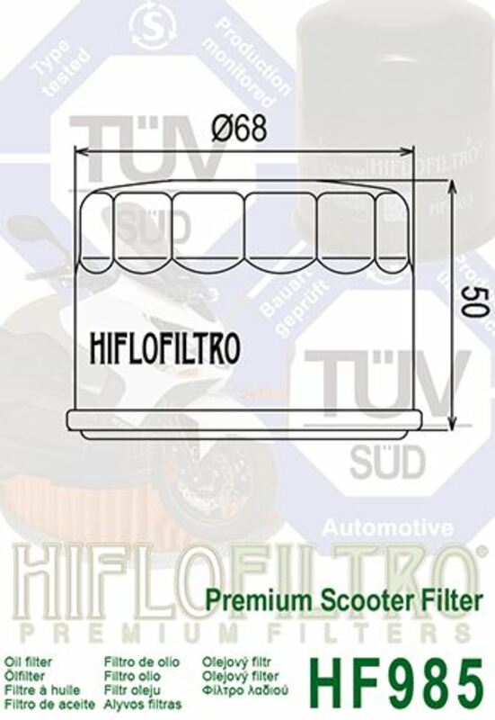 HIFLOFILTRO Ölfilter - HF985