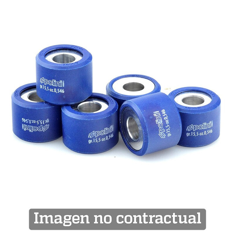 POLINI Satz Variomatrollen 25x17mm 15gr