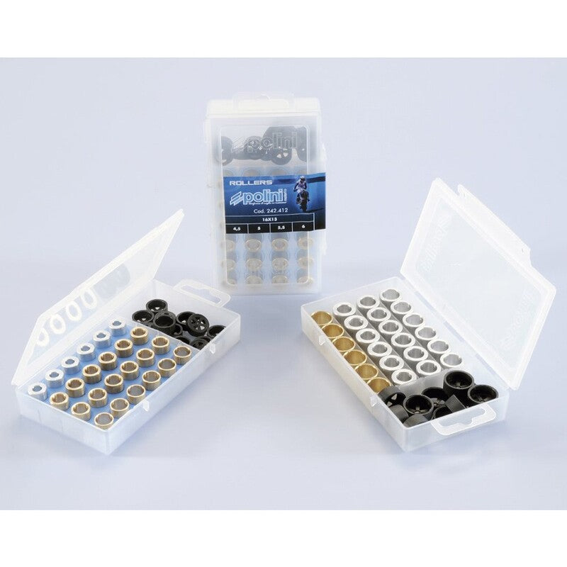 POLINI Rollenbox 16x13mm 4,5-5-5,5-6gr - 24-teilig