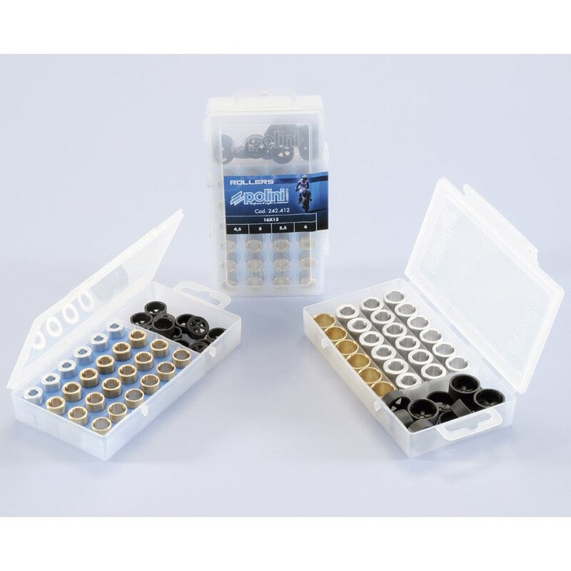 POLINI Rollenbox 16x13mm 5,5-6-6,5-7gr - 24-teilig