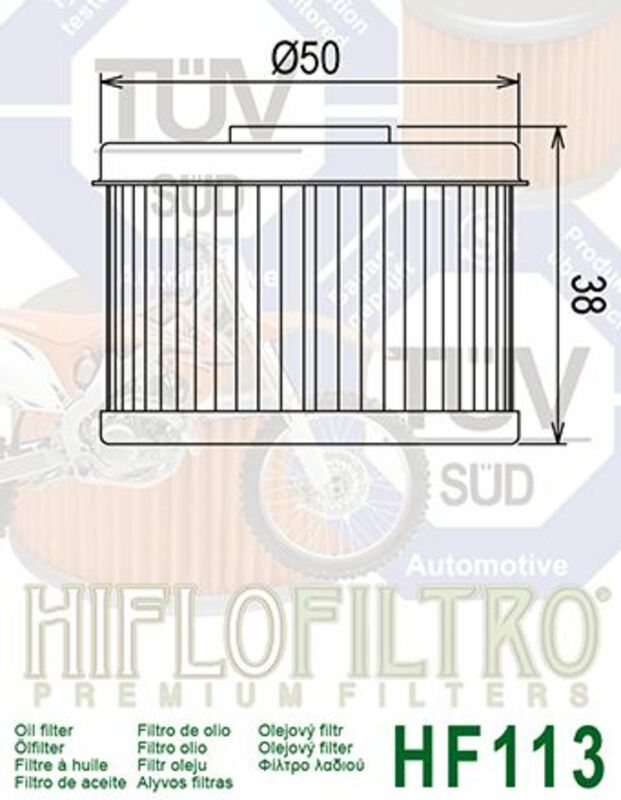 HIFLOFILTRO Ölfilter - HF114