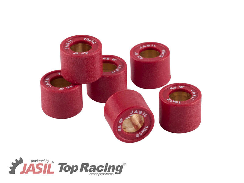 JASIL Satz Variomatrollen 15x12mm 4,5gr - 6 teilig