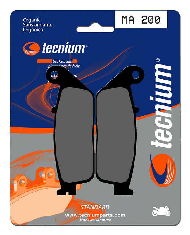 TECNIUM Street Organische Bremsbeläge - MA200