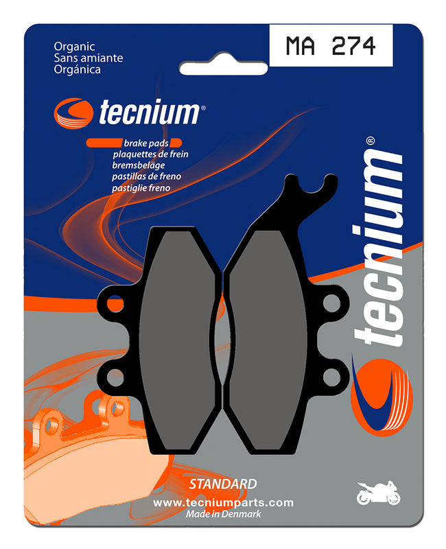 TECNIUM Street Organische Bremsbeläge - MA274