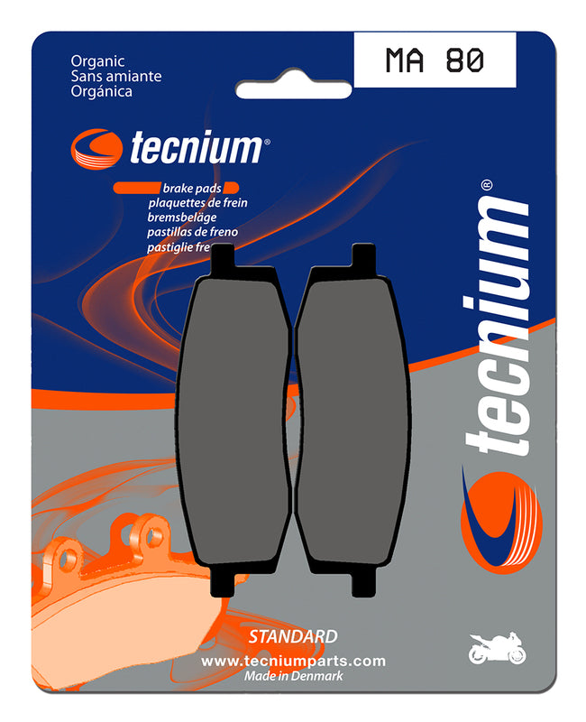 TECNIUM Street Organische Bremsbeläge - MA80
