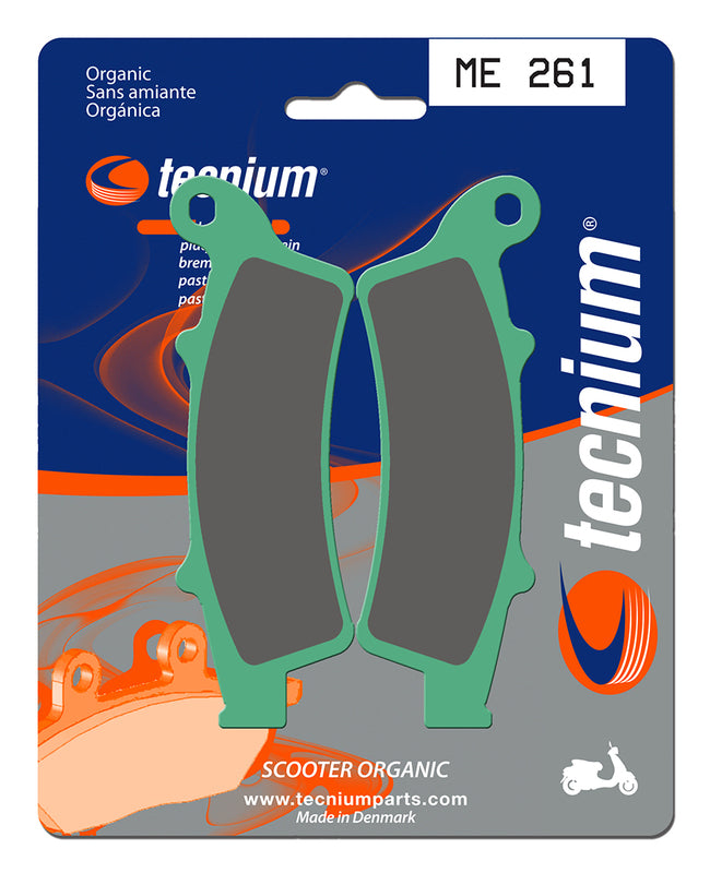TECNIUM Scooter Organische Bremsbeläge - ME261