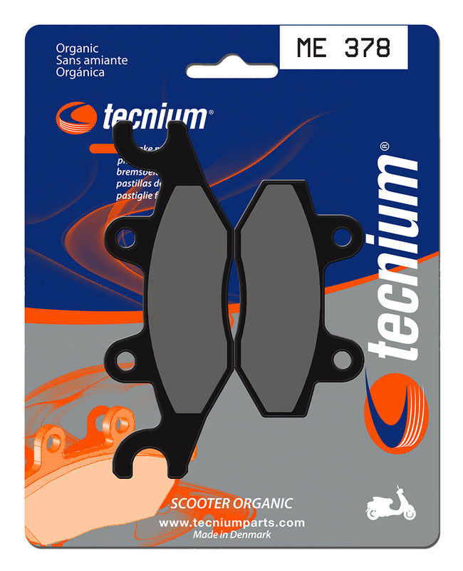 TECNIUM Scooter Organische Bremsbeläge - ME378