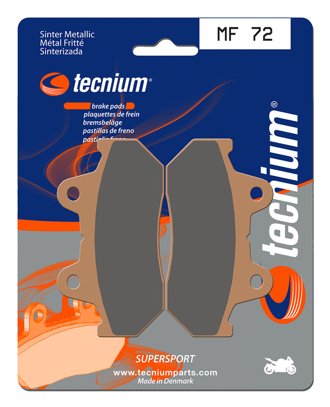 TECNIUM Street Performance Sintermetall Bremsbeläge - MF72