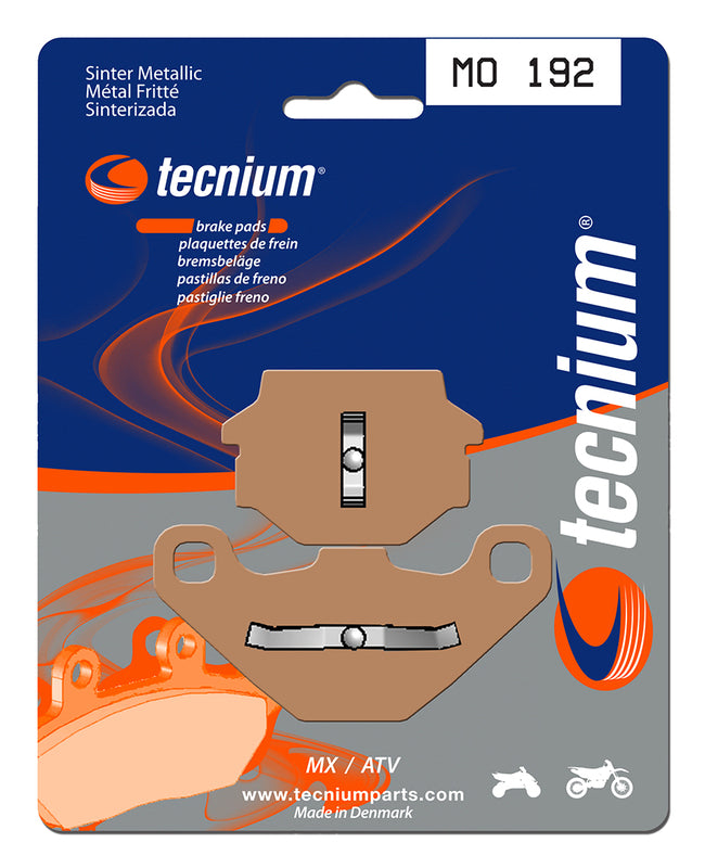 TECNIUM MX/ATV Sintermetall Bremsbeläge - MO192
