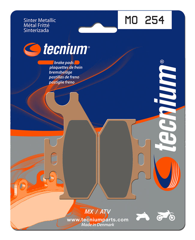 TECNIUM MX/ATV Sintermetall Bremsbeläge - MO254