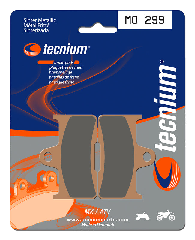 TECNIUM MX/ATV Sintermetall Bremsbeläge - MO299
