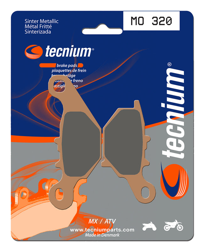 TECNIUM MX/ATV Sintermetall Bremsbeläge - MO320