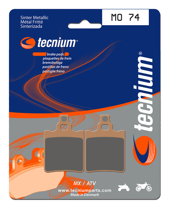TECNIUM MX/ATV Sintermetall Bremsbeläge - MO74