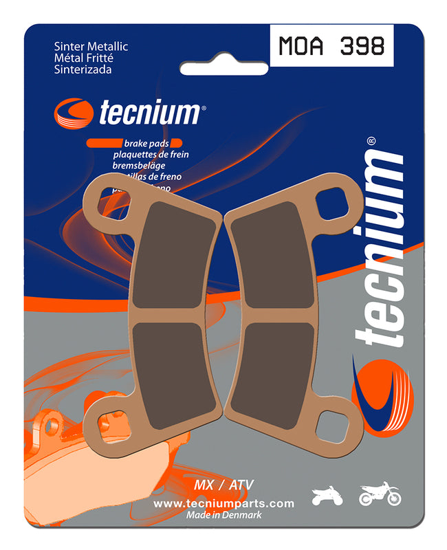 TECNIUM MX/ATV Sintermetall Bremsbeläge - MOA398