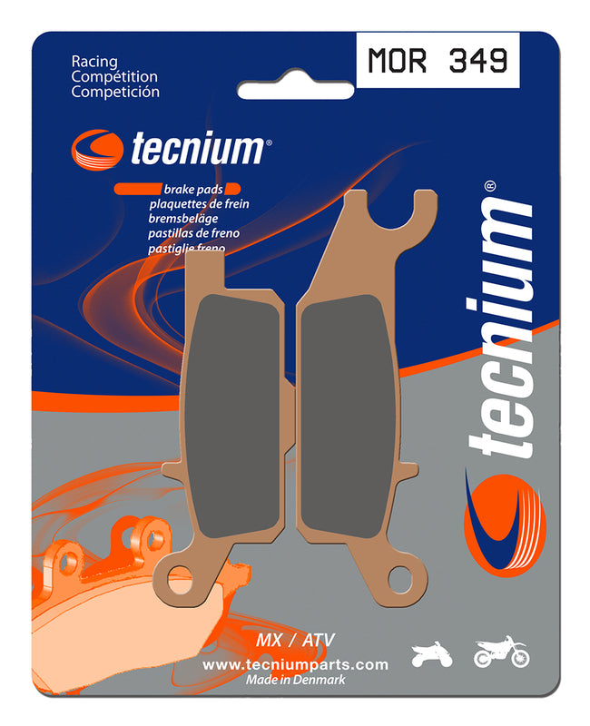 TECNIUM Racing MX/ATV Sintermetall Bremsbeläge - MOR349