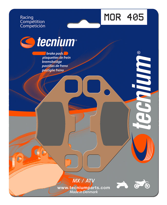 TECNIUM Racing MX/ATV Sintermetall Bremsbeläge - MOR405