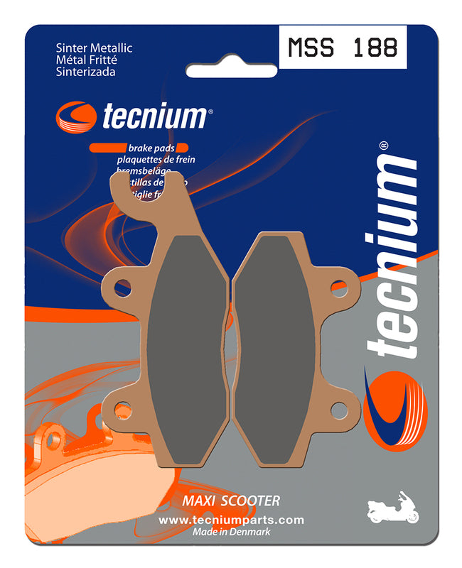 TECNIUM Maxi Scooter Sintermetall Bremsbeläge - MSS188