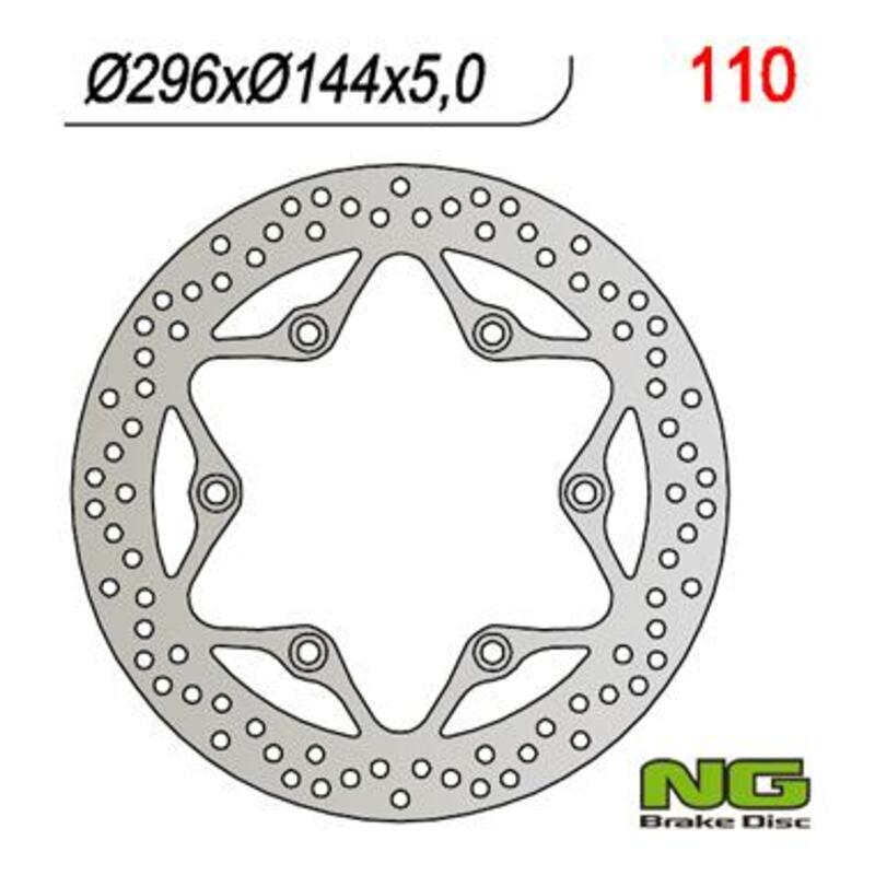 NG BRAKES Bremsscheibe rund starr