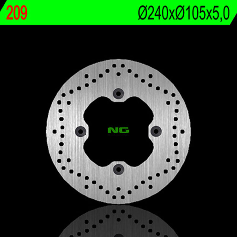 NG BRAKES Bremsscheibe rund starr