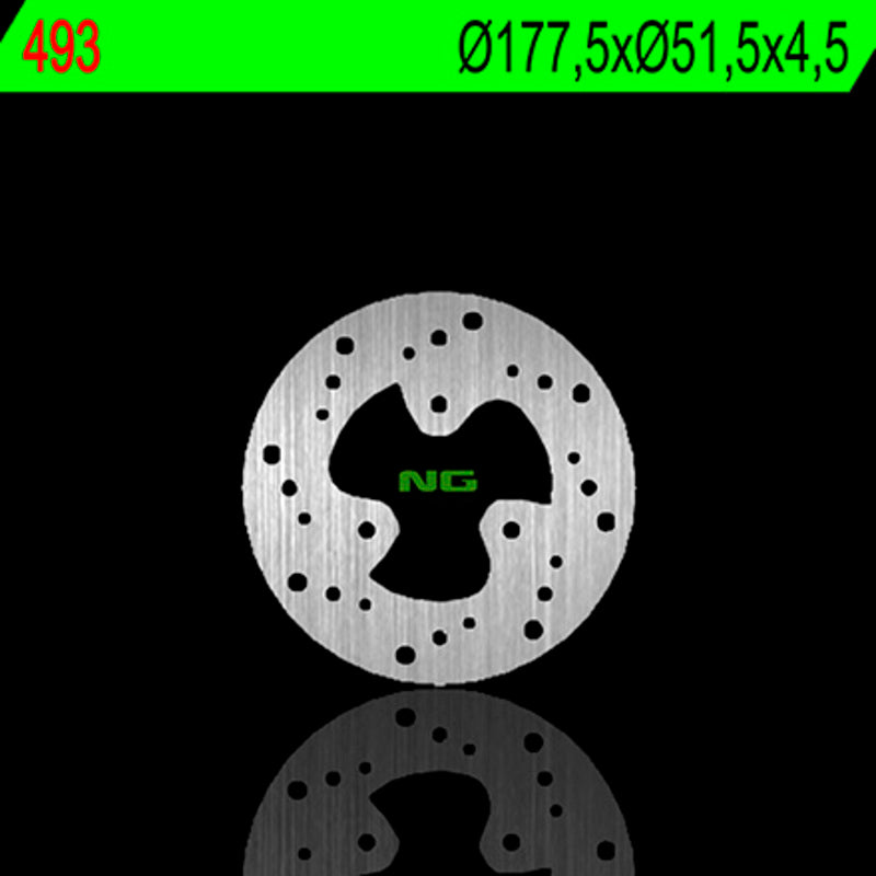NG BRAKES Bremsscheibe rund starr
