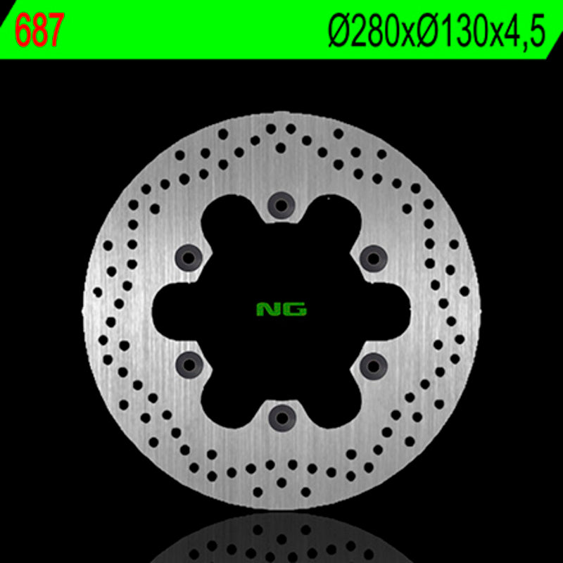 NG BRAKES Bremsscheibe rund starr
