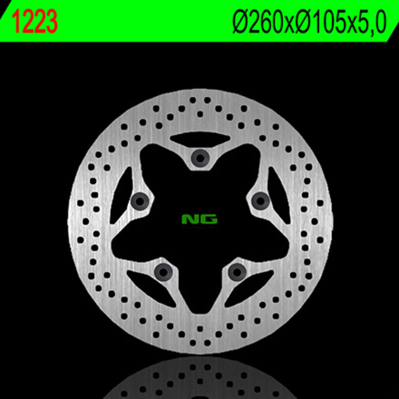 NG BRAKES Bremsscheibe rund starr