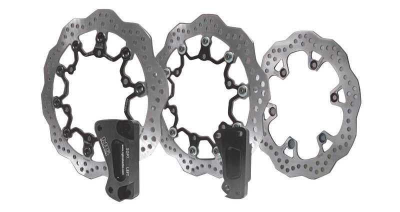 NG BRAKES Bremsscheiben Kit Wave schwimmend Oversize
