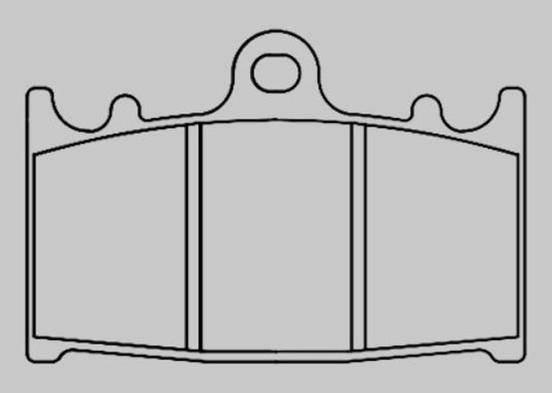 BERINGER Racing kurzzeit Sintermetall Bremsbeläge - KIT2654R2