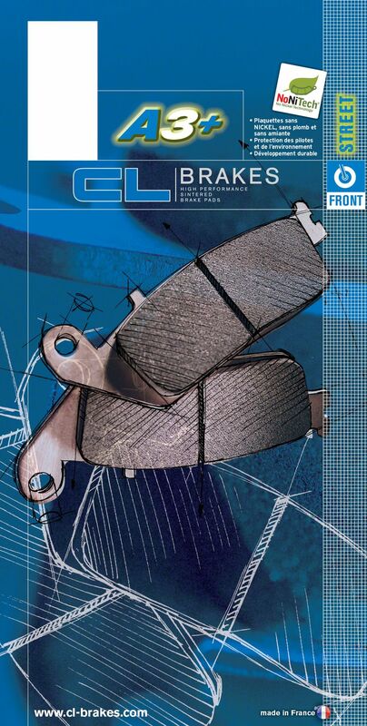 CL BRAKES Street Sintermetall Bremsbeläge - 2255A3+