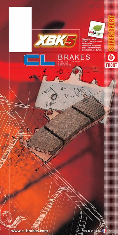CL BRAKES Street Sintermetall Bremsbeläge - 2305XBK5