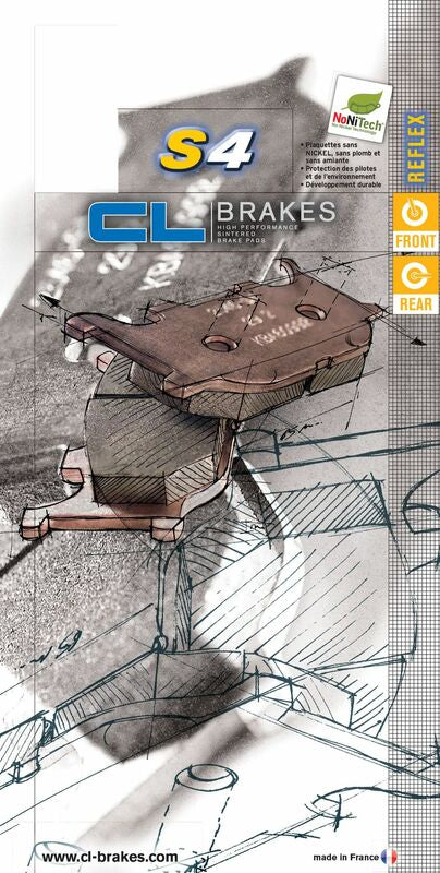 CL BRAKES Street Sintermetall Bremsbeläge - 2802S4