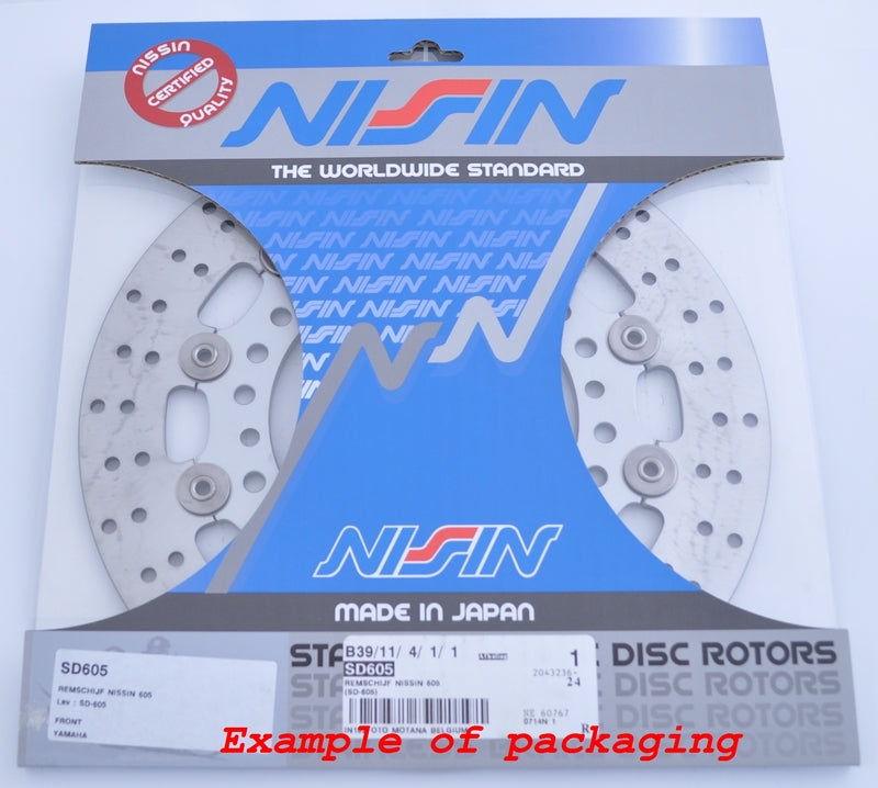 NISSIN Bremsscheibe rund starr